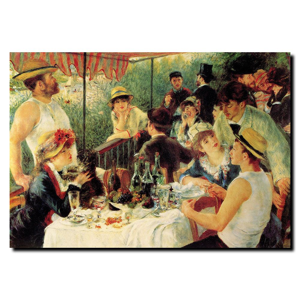 Trademark Global Pierre Renoir 'Luncheon of the Boating Party' Canvas Art