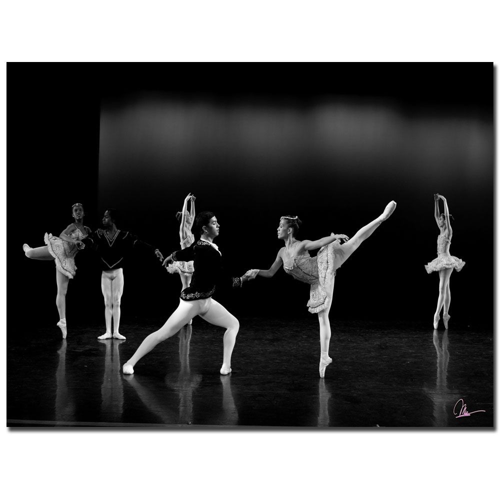 Trademark Global Martha Guerra 'Ballet' 18" x 24" Canvas Art