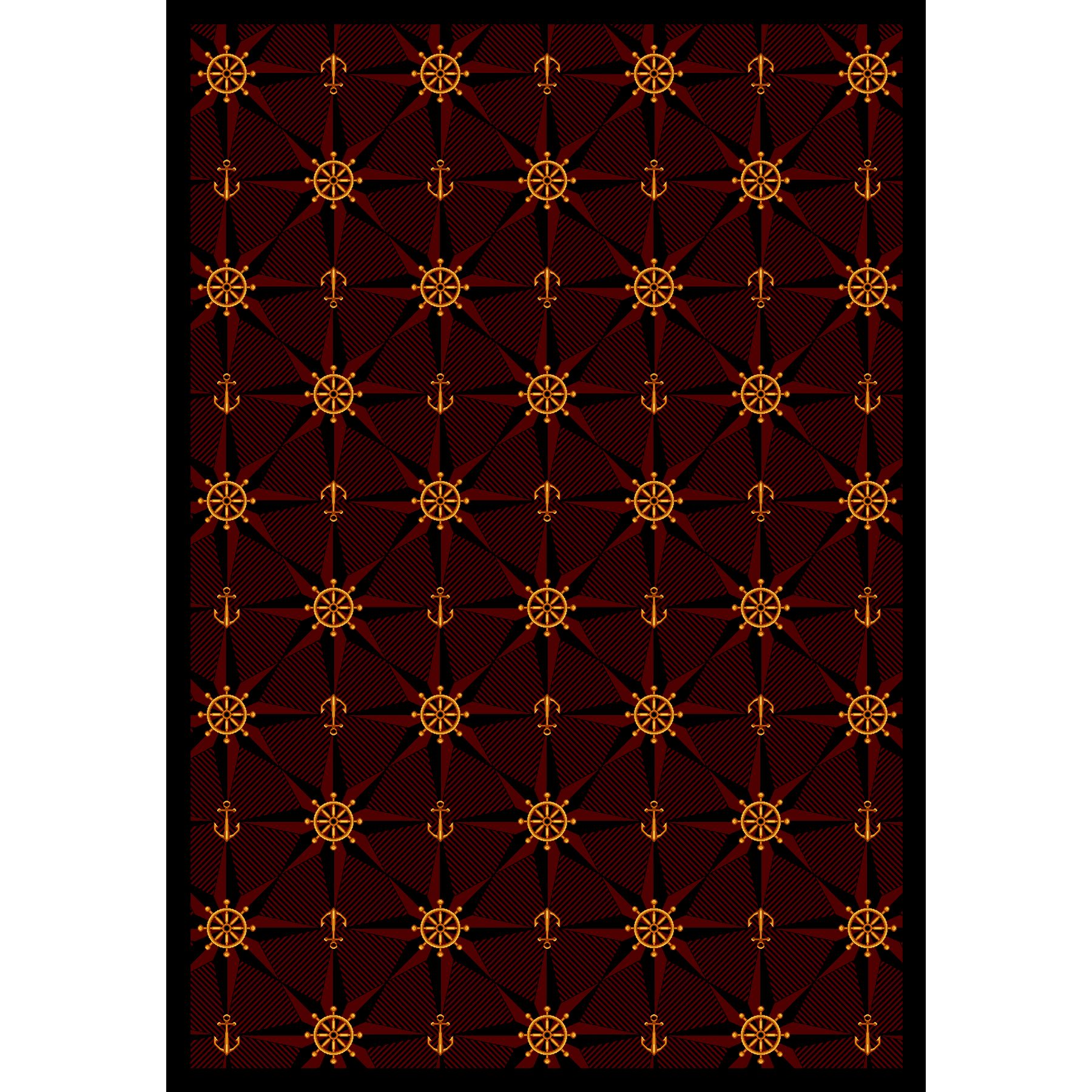 Joy Carpets Mariner's Tale 5'4" x 7'8" Area Rug