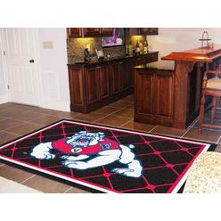 Fanmats Sports Licensing Solutions, LLC Fresno State 5'x8' Rug