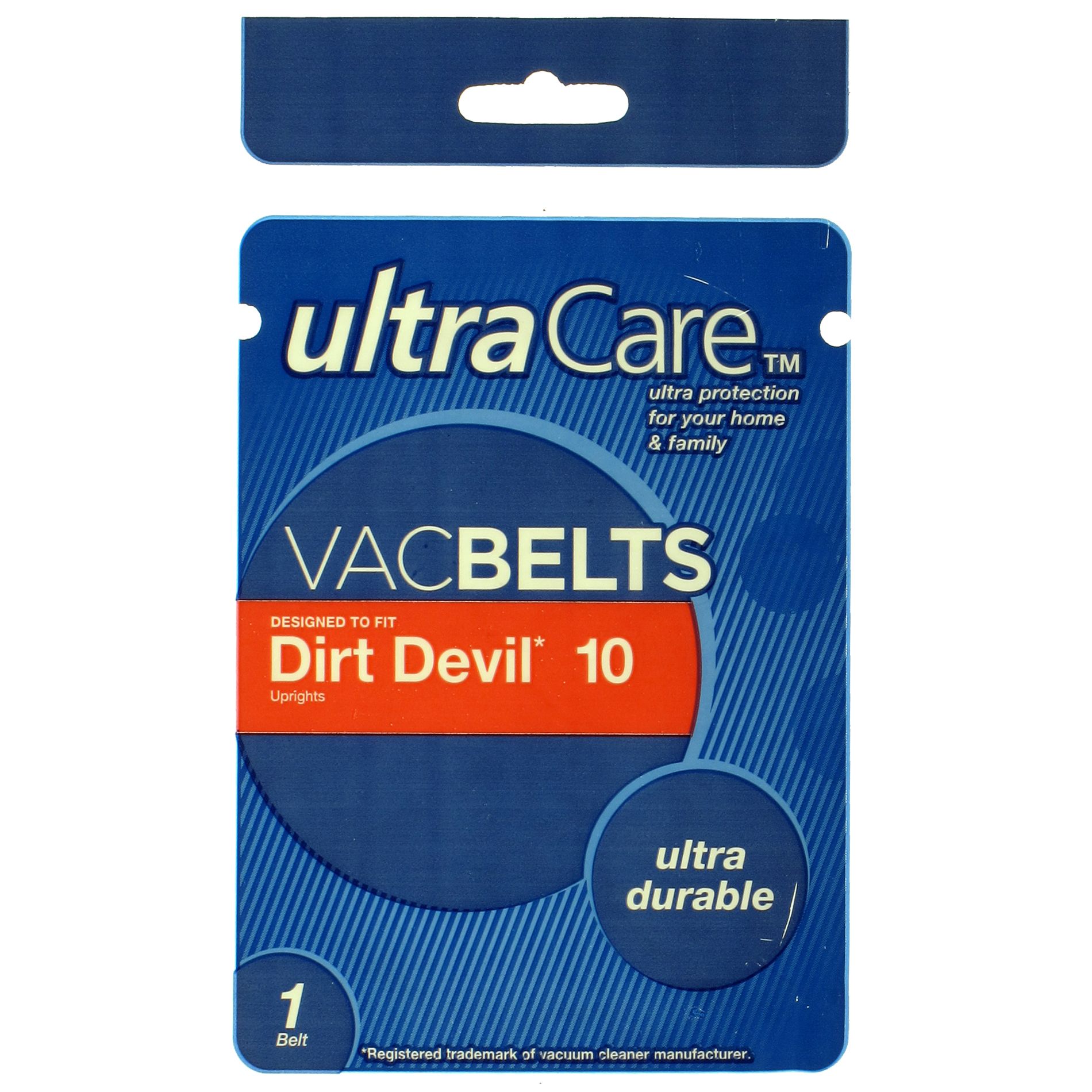 UltraCare 610321 Dirt Devil Style 10 Vacuum Belt