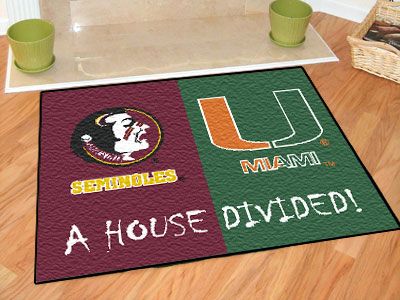 Fanmats Florida State-Miami  All-Star (House Divided)