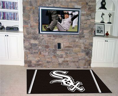 Fanmats Chicago White Sox 4x6 Area Rug