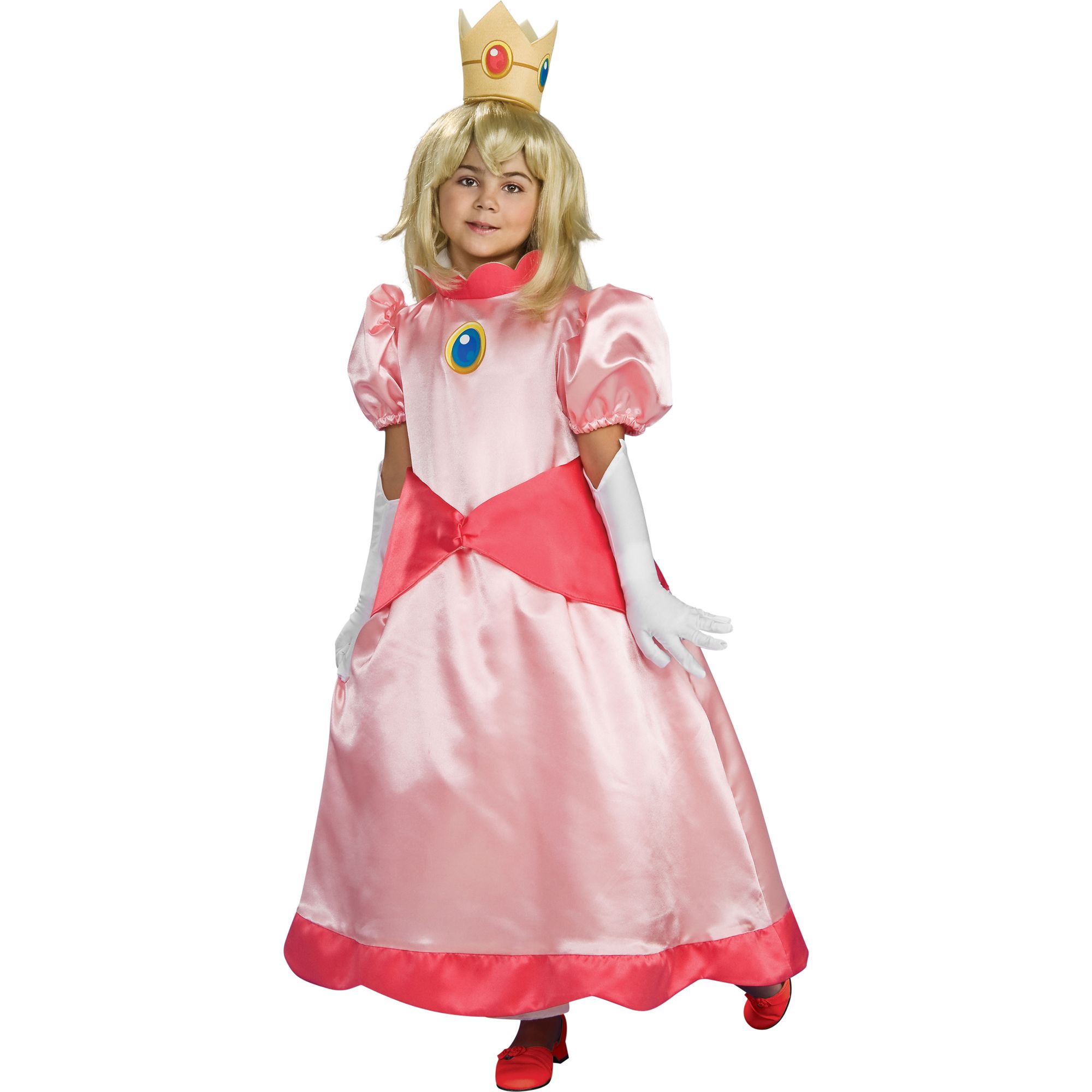 Nintendo Deluxe Princess Peach Child Costume