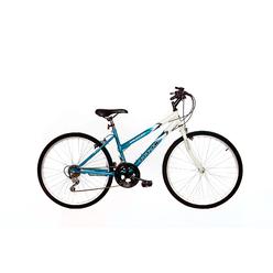 Titan Wildcat Women's 18-Speed Teal Blue/White Mountain Bike