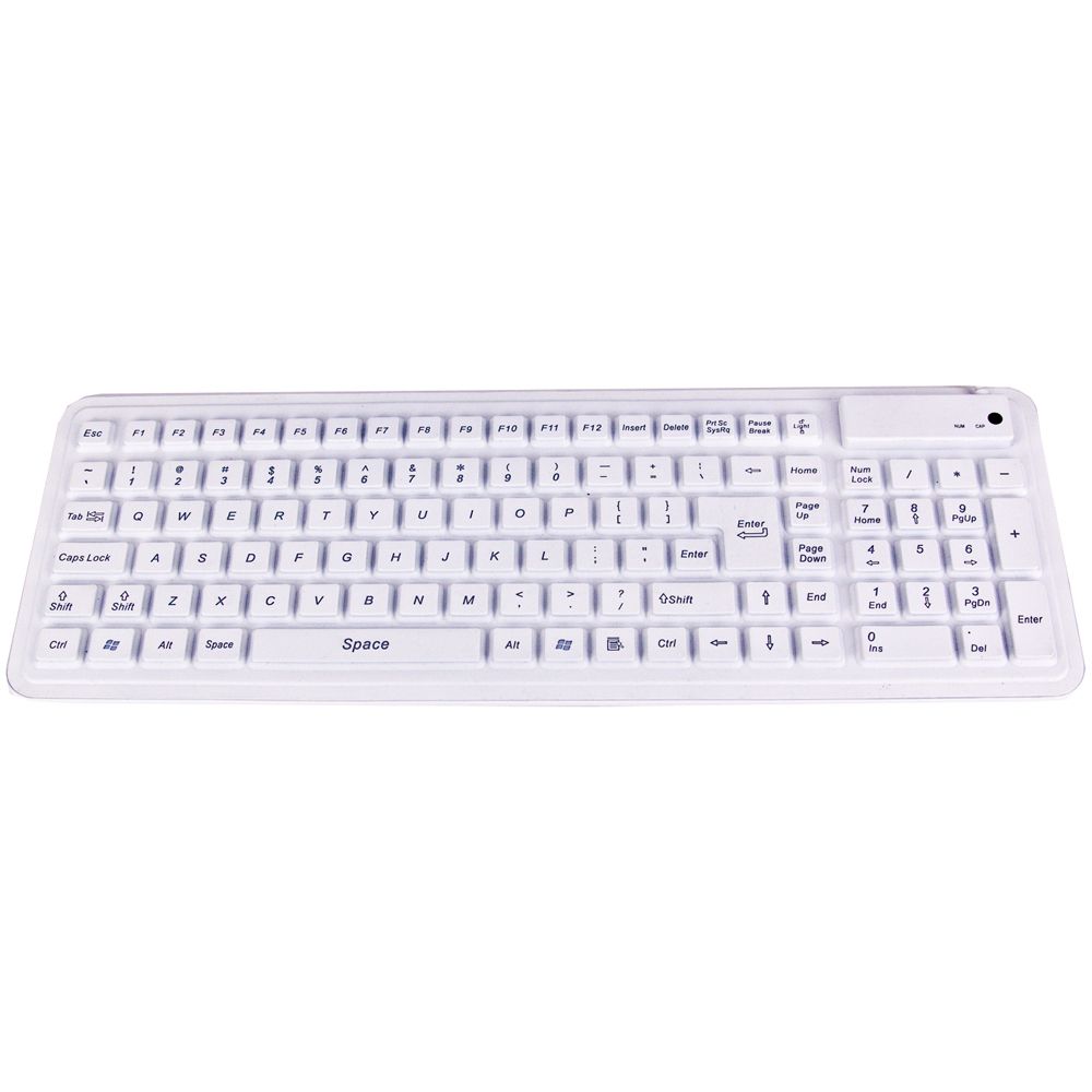 SEAL SHIELD SW106G2 Seal Glow Silicone Keyboard-Backlit