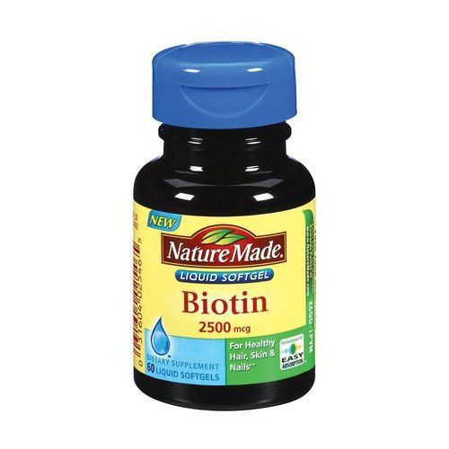 Nature Made Biotin 2500 mcg, Soft-gels, 90 Ct.