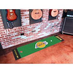 Fanmats Sports Licensing Solutions, LLC NBA - Los Angeles Lakers Putting Green Runner 18"x72"