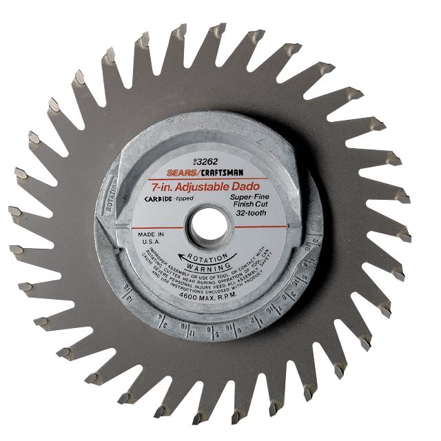 Craftsman Carbide Tip Adjustable Dado