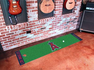 Fanmats Los Angeles Angels 18'x72' Golf Putting Green Mat