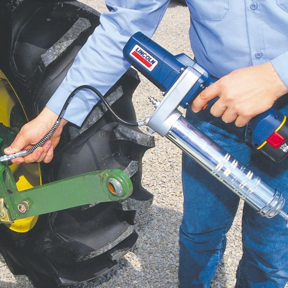 Lincoln Industrial Grease Gun 12 Volt Battery Operated Grease gun