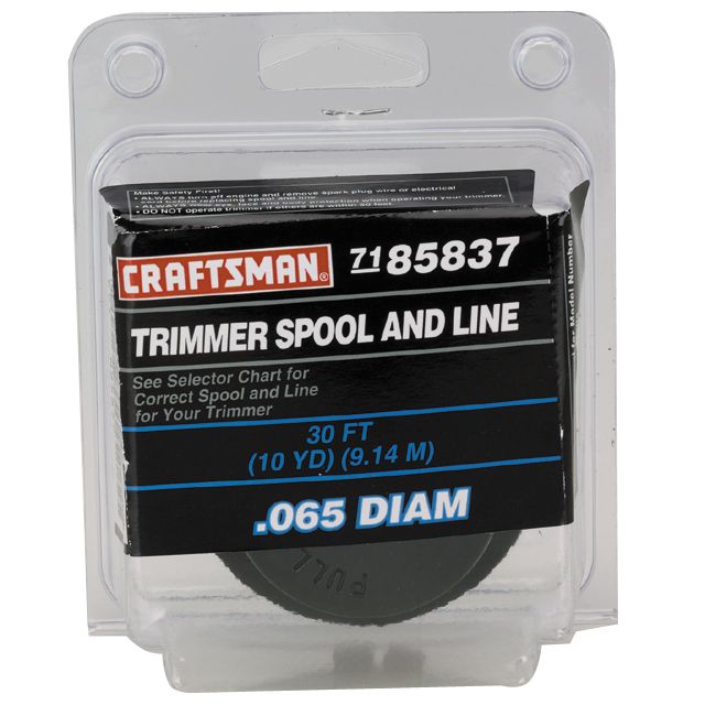 Craftsman 85837 .065" Replacement Spool & Trimmer Line
