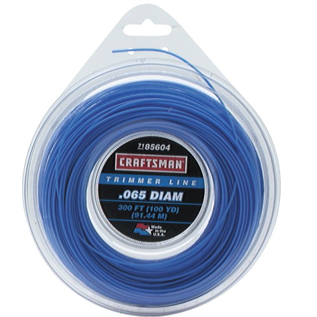 craftsman electric weed eater string size