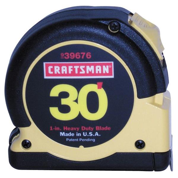 Craftsman 39676 1 In X 30 Ft Steel Tape Measure Sears Outlet