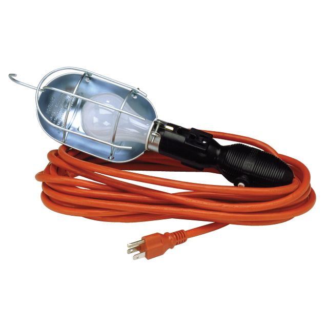 Craftsman 100 watt Work Light with Metal Bulb Guard and Swivel Hook