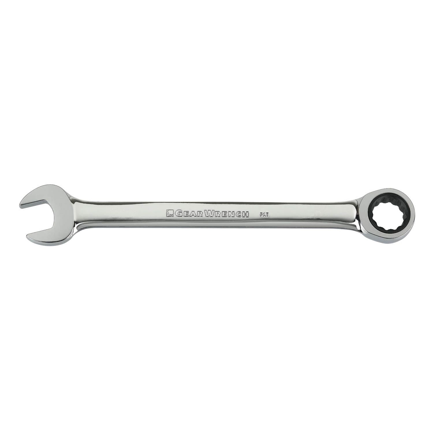 GearWrench 13mm Flat Full Polish Ratcheting Combination Wrench