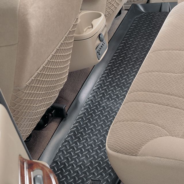 Husky Liners Rear Seat Custom Molded Floor Liners, Black