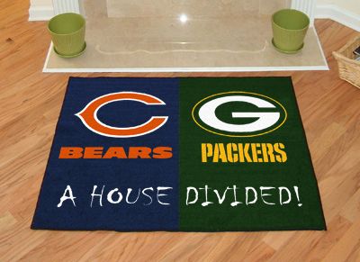 Fanmats Chicago Bears - Green Bay Packers All-Star (House Divided)