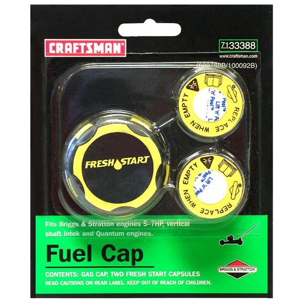 Craftsman 33388 Fresh Start Fuel Cap and 2 Capsules Sears Outlet