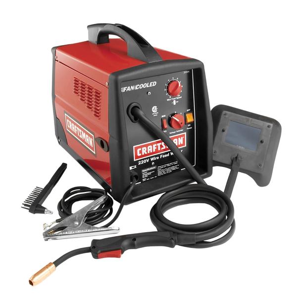 Craftsman We20504 Mig 180 Gas No Gas Welder With Cart Sears Outlet