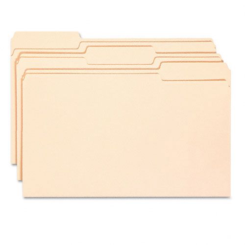 Smead SMD15338 Antimicrobial File Folders, 1/3 Cut Top Tab, Legal