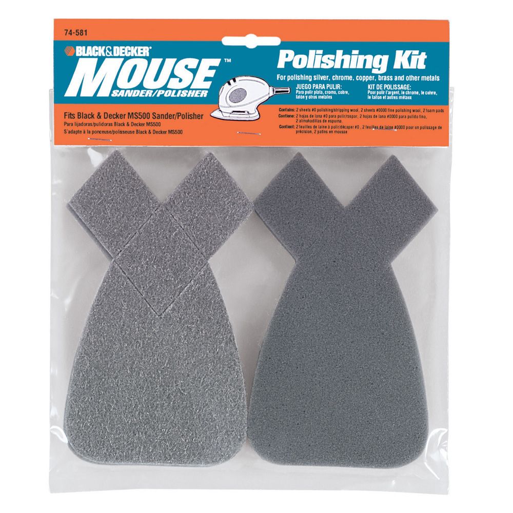 BLACK+DECKER MOUSE® Polishing Kit