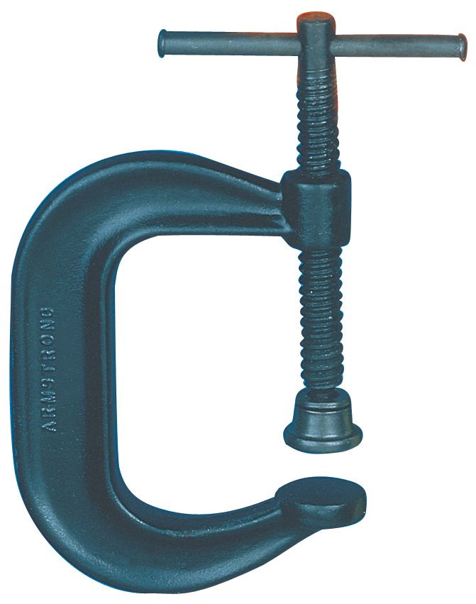 Armstrong C Clamp, Deep Throat Pattern, with Full-Length Screw