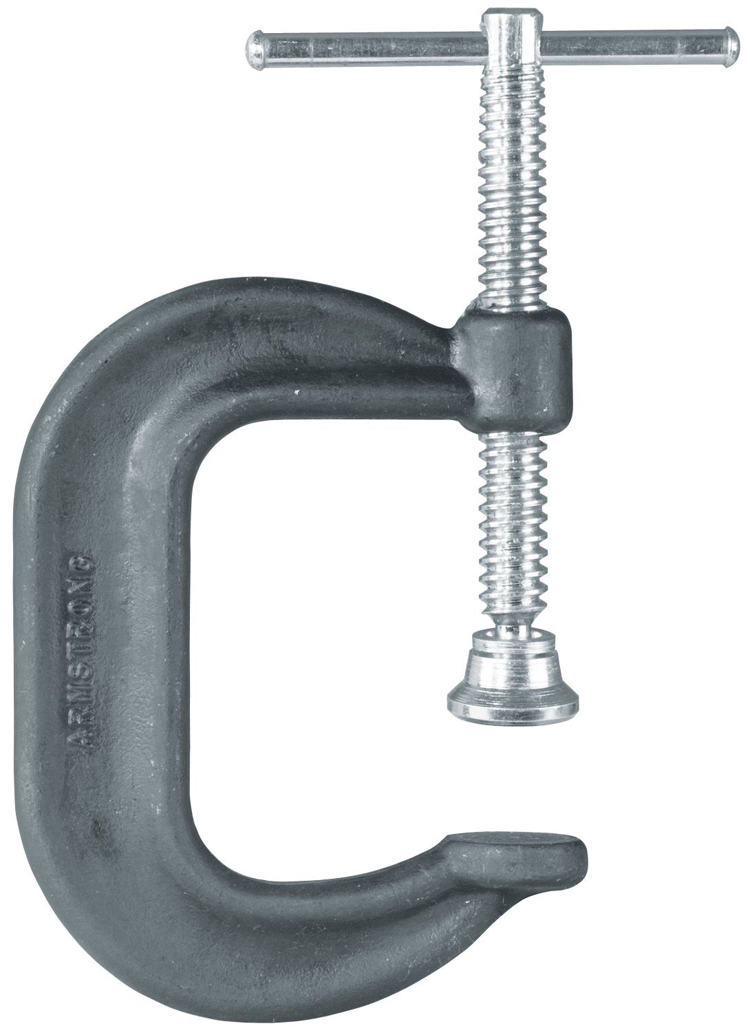 Armstrong C Clamp, Deep Throat Pattern, Zinc Plated