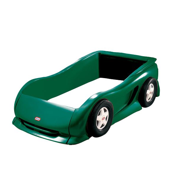 Little Tikes Sports Car Twin Bed Frame - Green