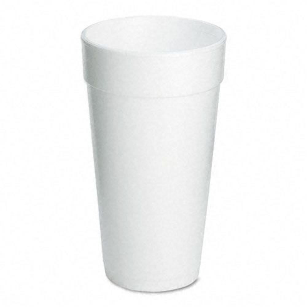 Dart DCC20J16 Drink Foam Cups, 20 Ounces, 500 Per Carton