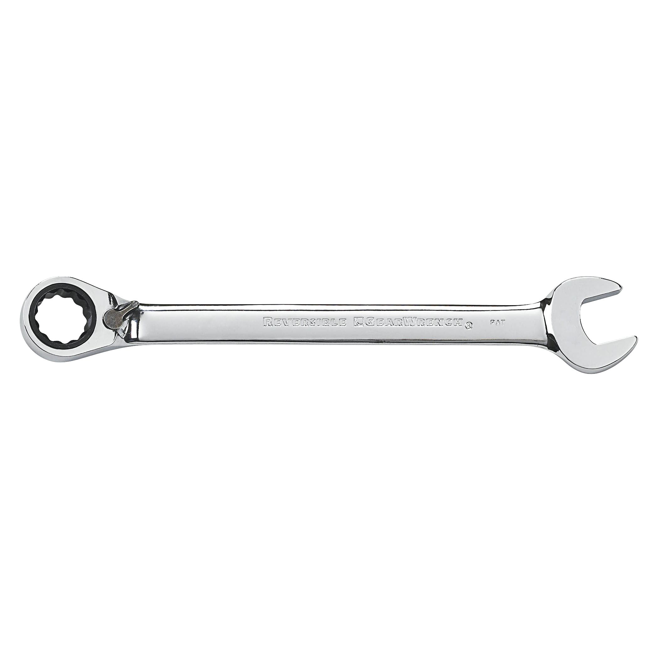 GearWrench 1/2 in. Full Polish Reversible Ratcheting Combination Wrench