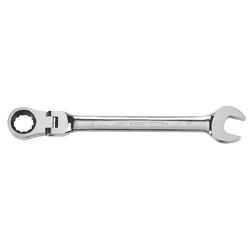 GearWrench 7/16 in. Full Polish Flex Ratcheting Combination Wrench