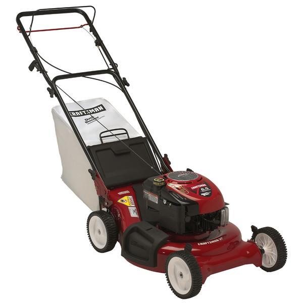 Craftsman 37071 6 5 Hp 21 In Deck 3 In 1 Bagging Mulching Side