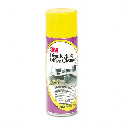 3M MMMCL574 Disinfecting Office Cleaner, 12.35oz Aerosol