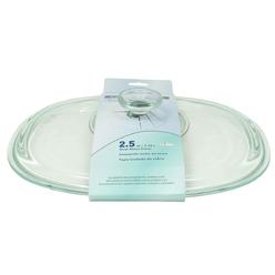CorningWare French White 2-1/2-Quart Oval Glass Cover