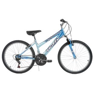 teal mountain bike
