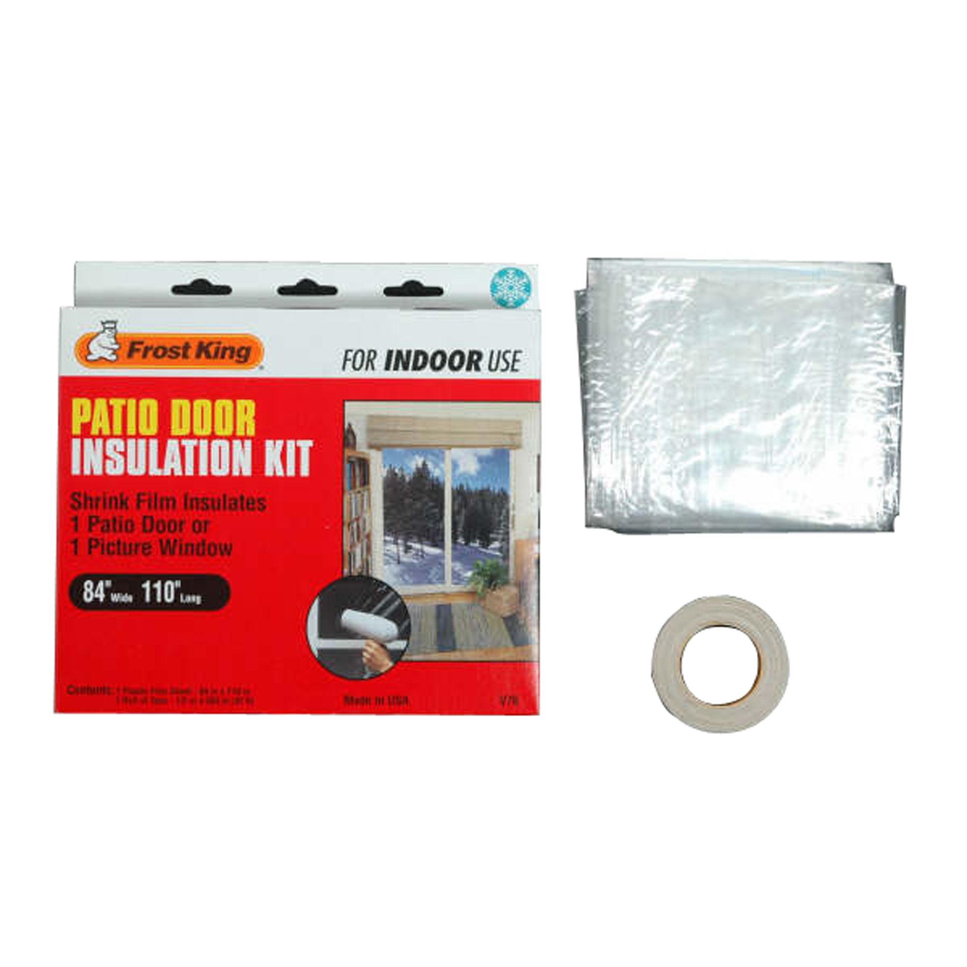 Frost King Shrink Window Kit, 84 in. x 110 in. Patio Door