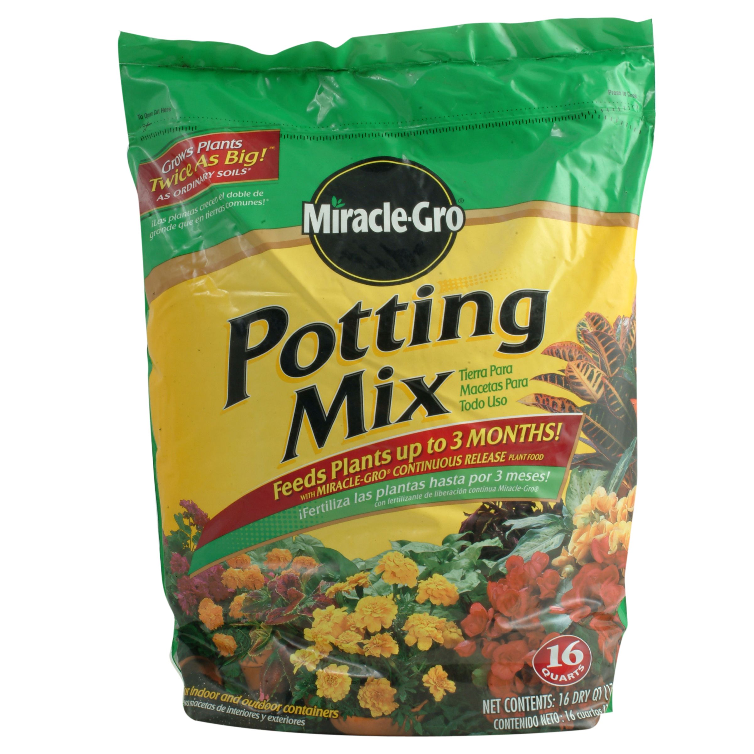 Walmart Mix Gro Potting Miracle