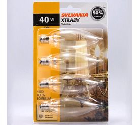 Sylvania XTRAlife Decorative - 4pk