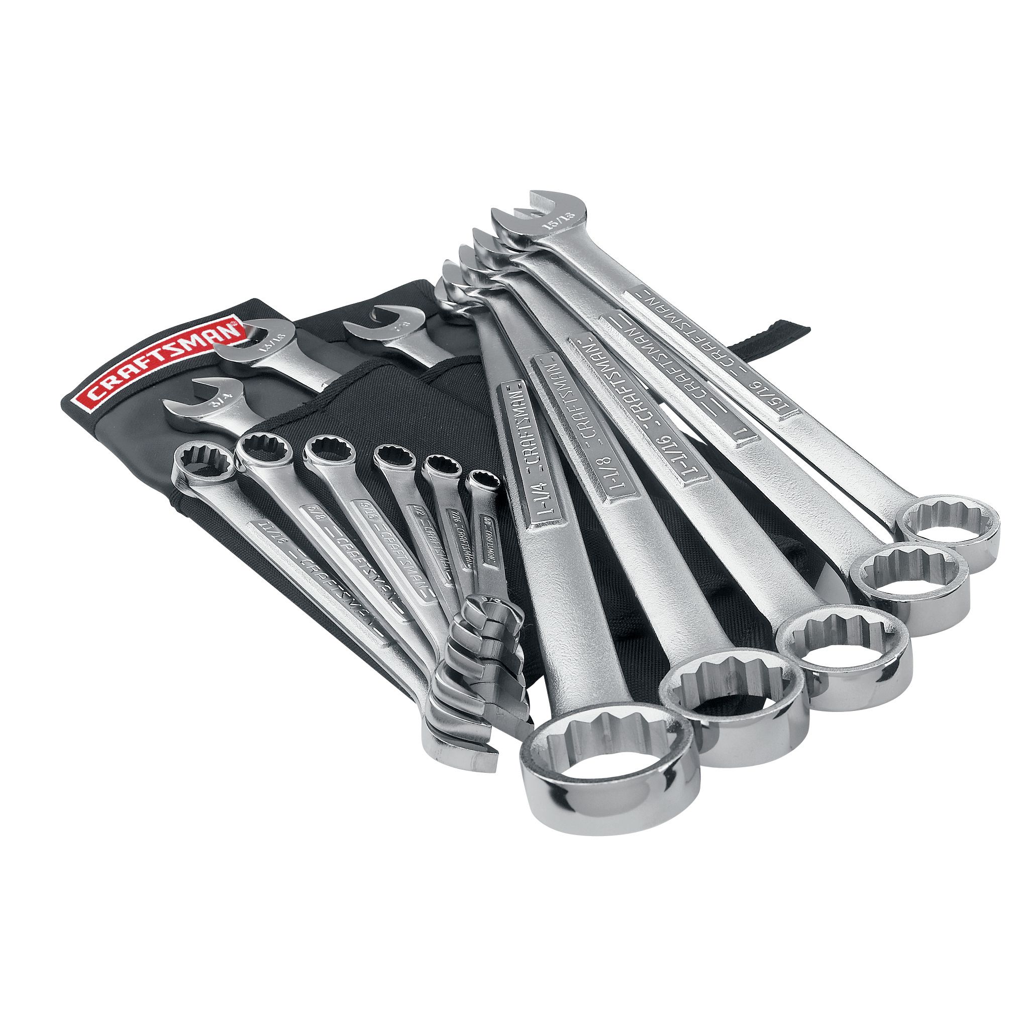 Craftsman 14 pc. Standard 12 pt. Combination Wrench Set with Deluxe