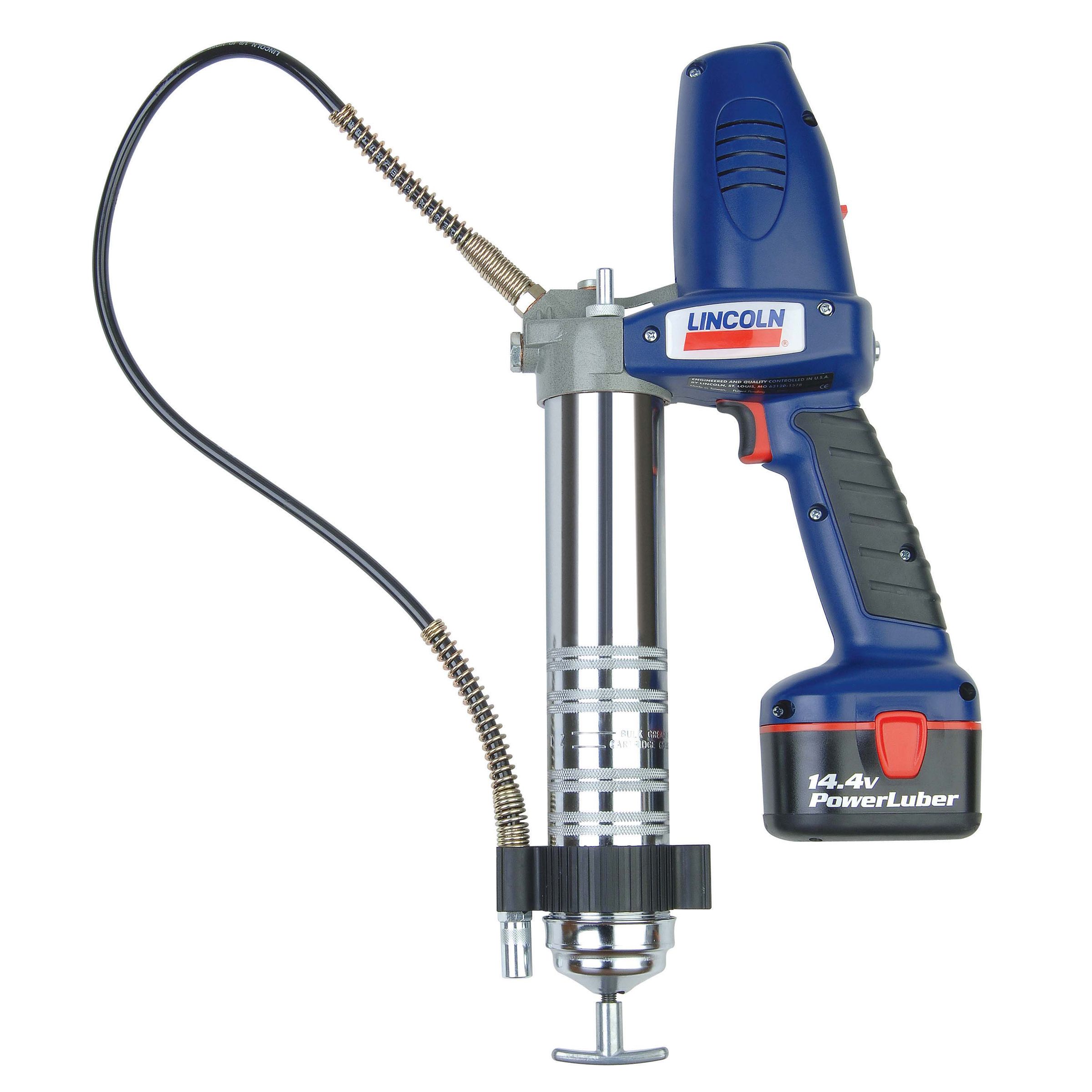 Lincoln Grease Gun 14.4 Volt Battery Operated with One Battery
