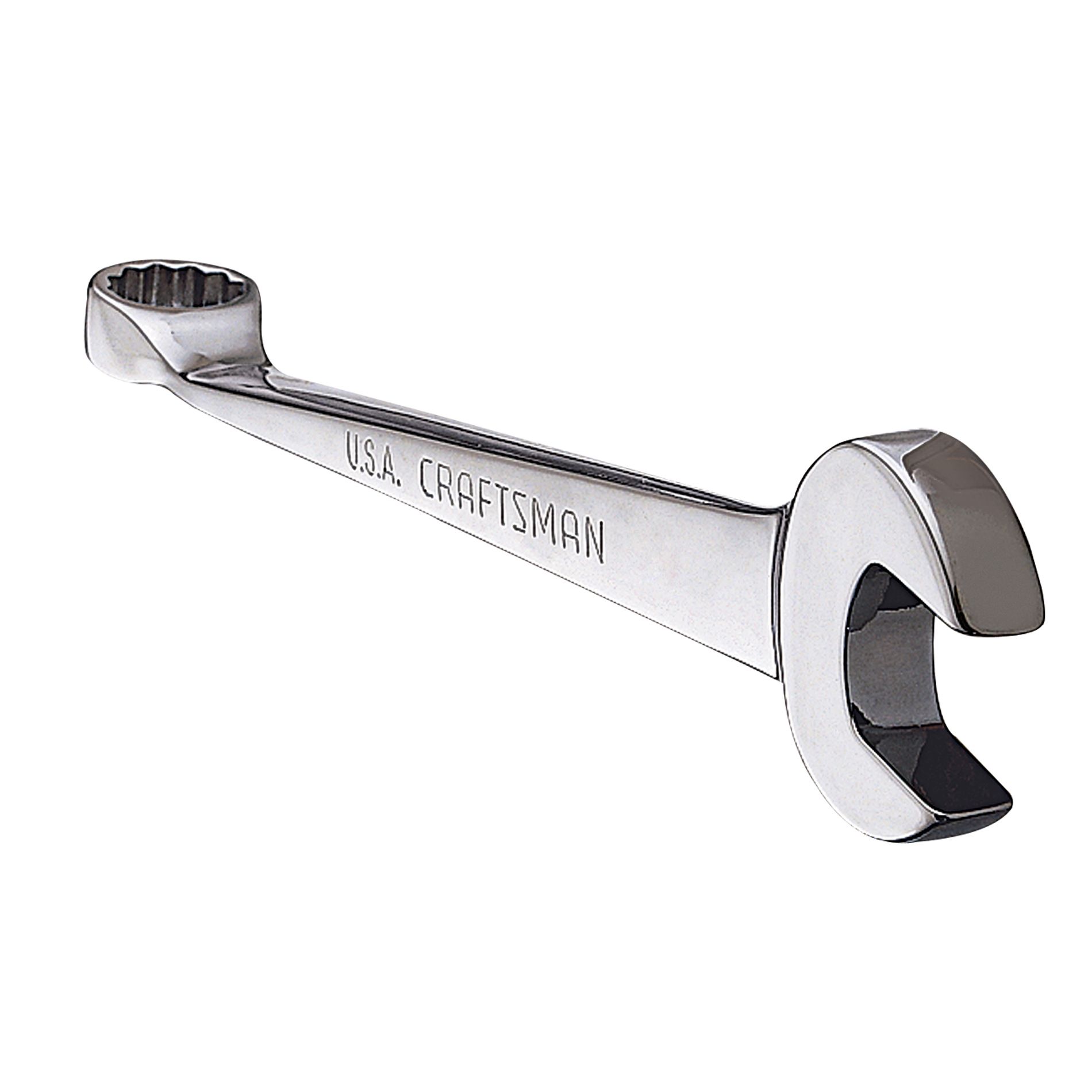 Craftsman 7/16 in. Full Polish Cross-Force&trade; Wrench, 12 pt. Combination