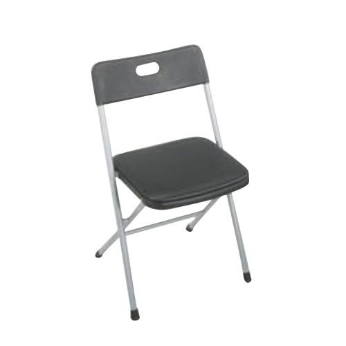 Office Products Black Seated Folding Chair