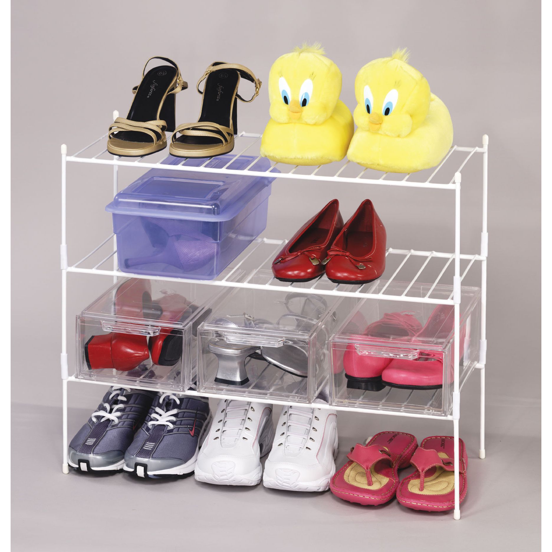 Grayline Housewares Grayline Extra Large 3 Stackable Shelf Set