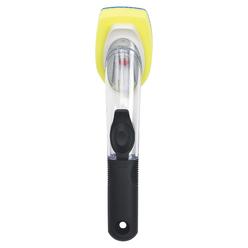OXO Good Grips 1.25 in. W Medium Bristle Plastic/Rubber Handle Soap Dispenser Dish Brush