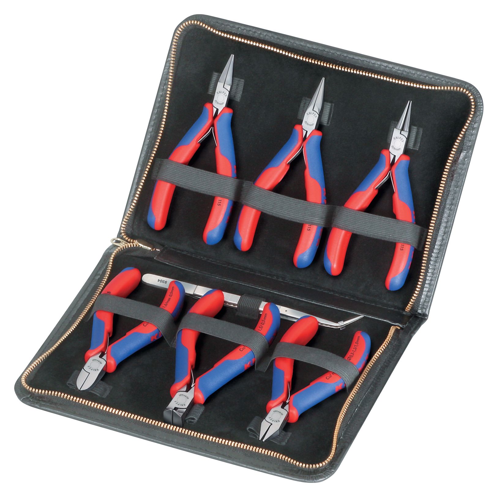 Knipex 7 Piece electronic pliers set