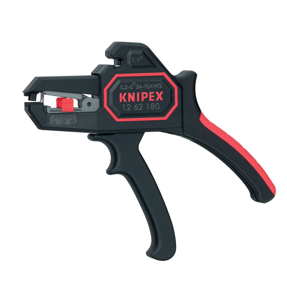 Knipex 7 1/4" Self-adjusting insulation strippers - AWG 10-24