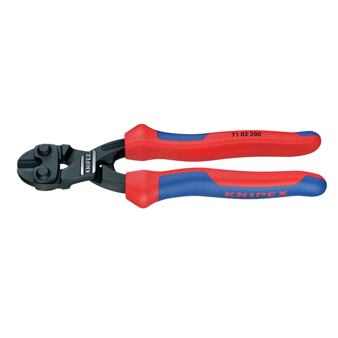 Knipex 8" Lever action mini-bolt cutter - comfort grip