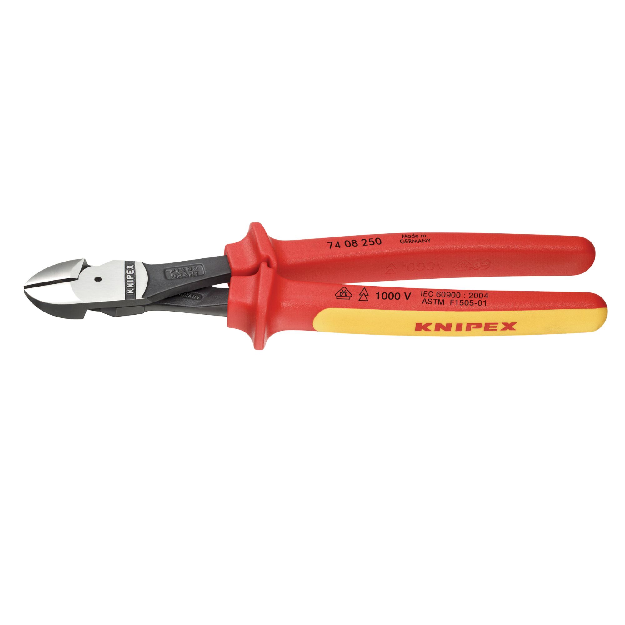 Knipex 10" High leverage diagonal cutters - 1000V