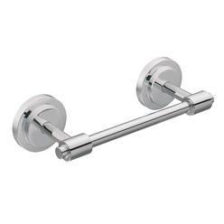 Inspirations moen dn0708ch iso collection double post modern pivoting toilet paper holder, chrome, 3.11&quot; w x 2.44&quot; h x 6-1/2&quo